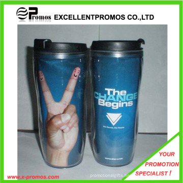 Advertising Logo Custom Plastic Cup (EP-MB1026)